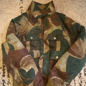 L.A.M.B. fleece lined camo bomber jacket by Gwen Stefani